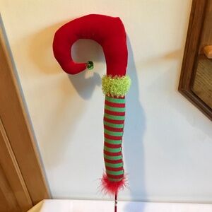 NWT PIER 1 ELF FOOT TREE TOPPER/PICK